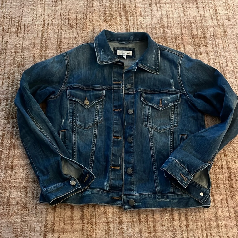 Ann Taylor loft denim jacket